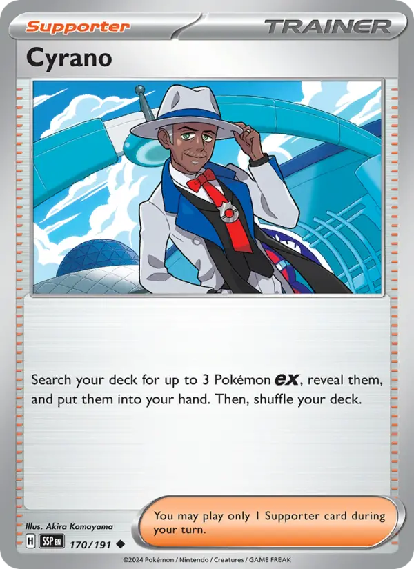 Cyrano, Pokémon card
