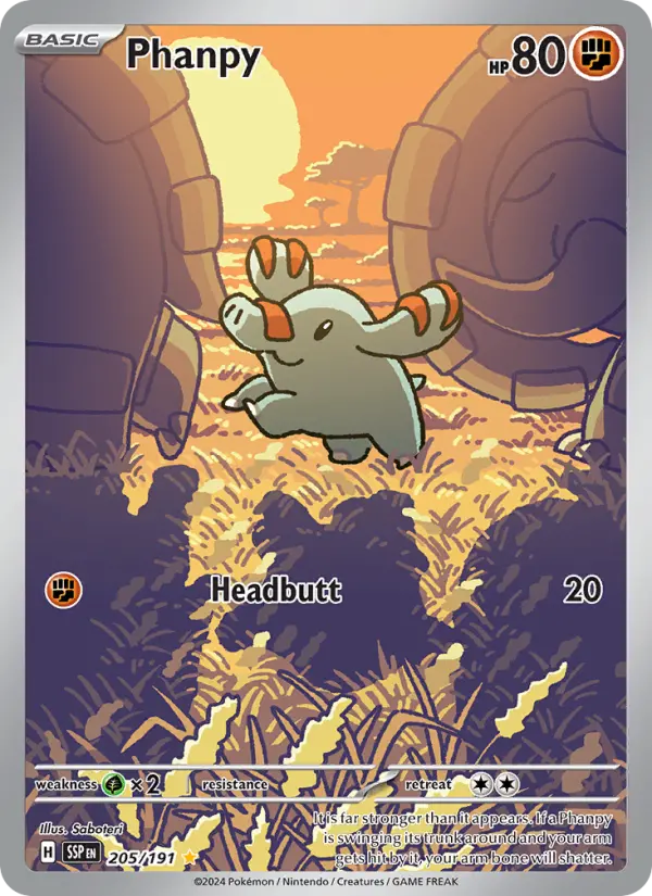 Phanpy, Pokémon card