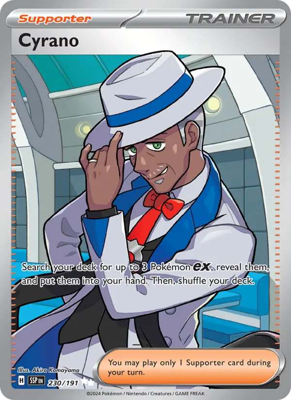 Cyrano, Pokémon card
