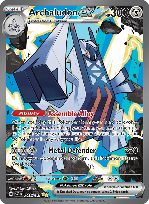 Archaludon, Pokémon card