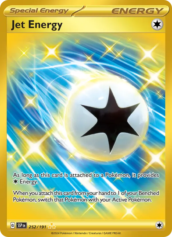 Jet Energy, Pokémon card