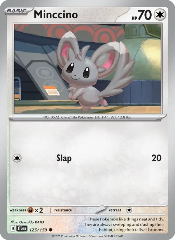 Minccino, Pokémon card