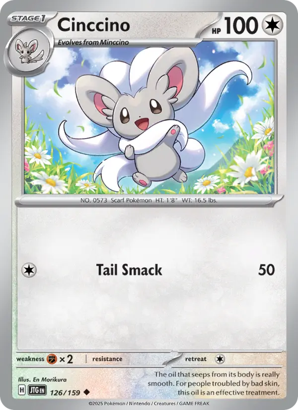 Cinccino, Pokémon card