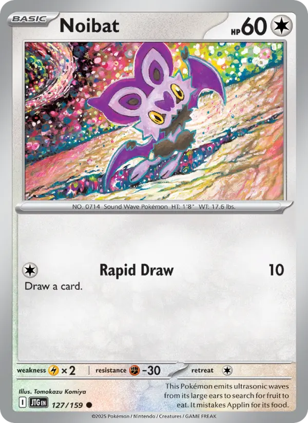 Noibat, Pokémon card