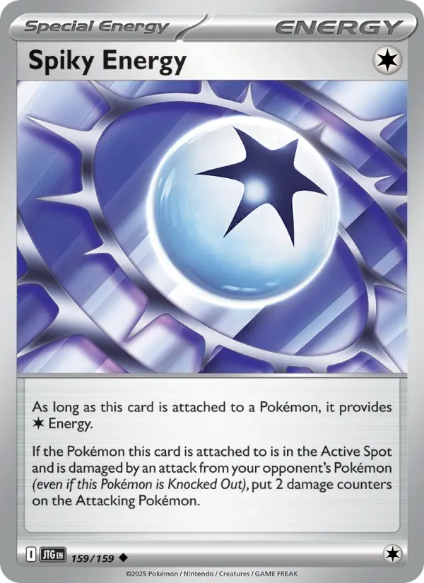 Spiky Energy, Pokémon card