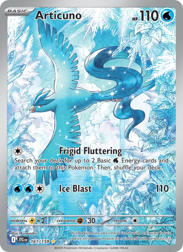 Articuno, Pokémon card