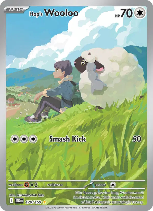 Wooloo, Pokémon card