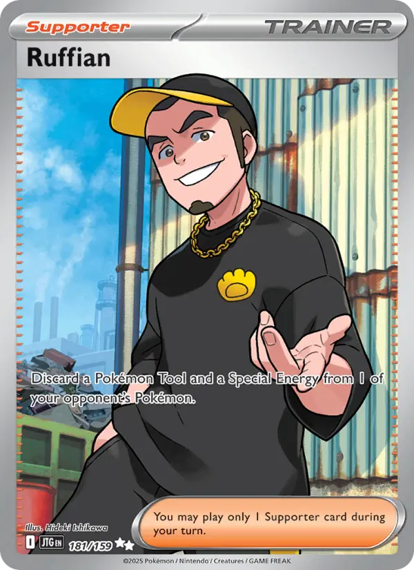 Ruffian, Pokémon card