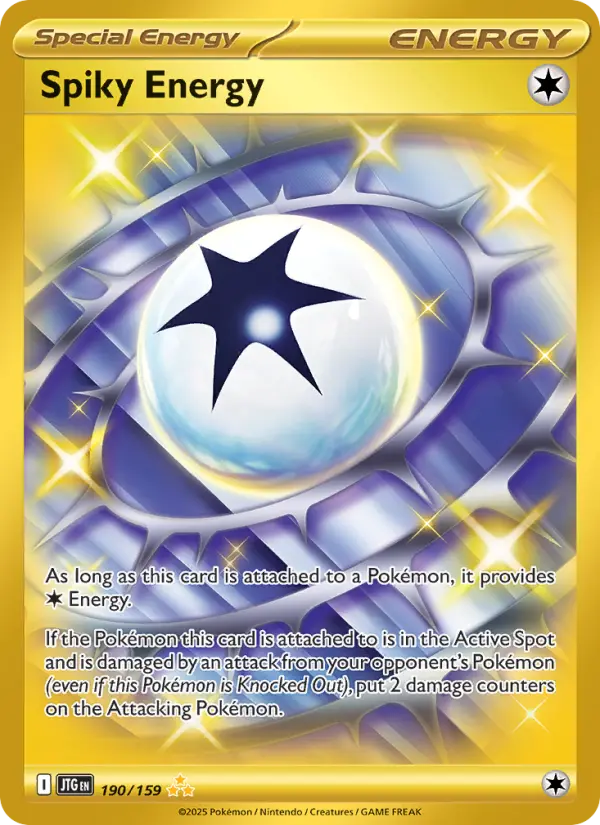 Spiky Energy, Pokémon card