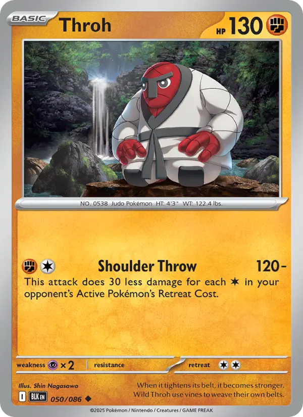 Throh, Pokémon card