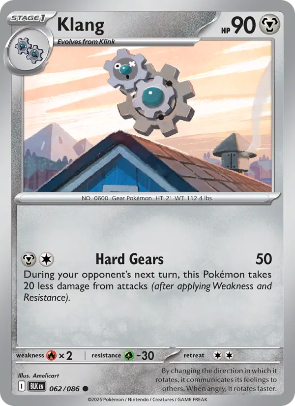 Klang, Pokémon card