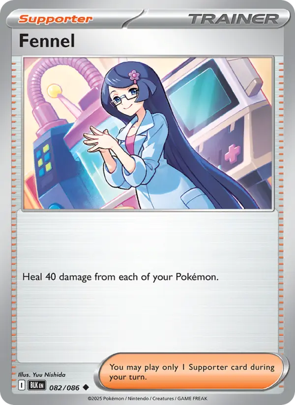 Fennel, Pokémon card