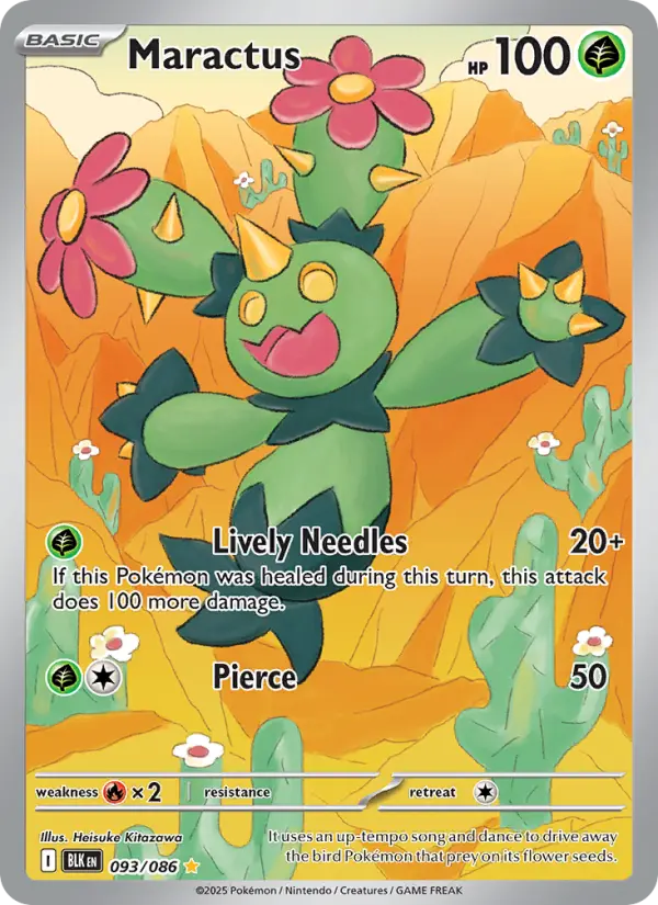 Maractus, Pokémon card