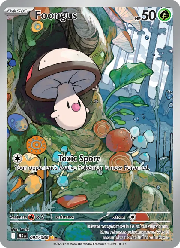 Foongus, Pokémon card
