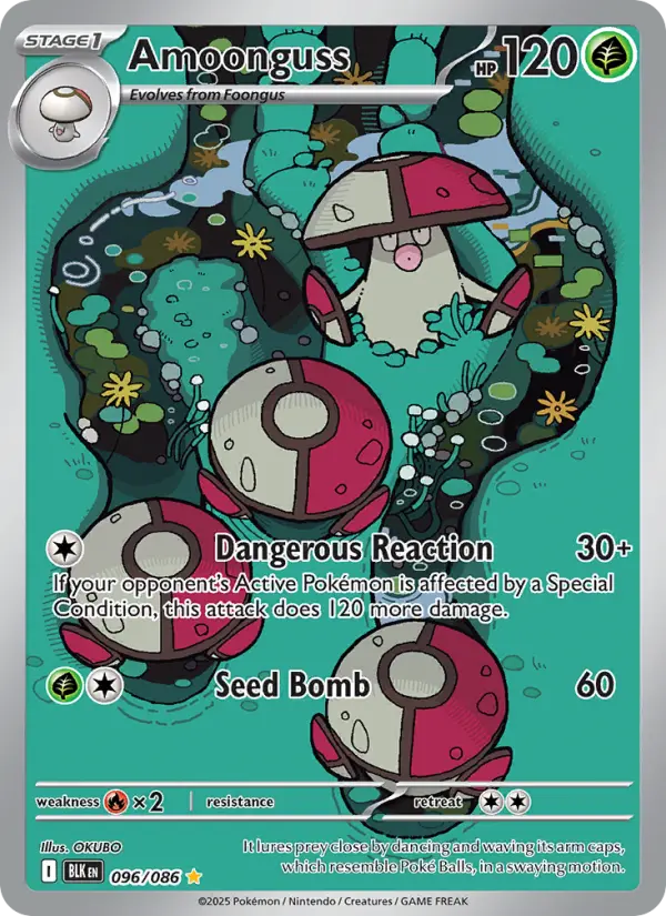 Amoonguss, Pokémon card