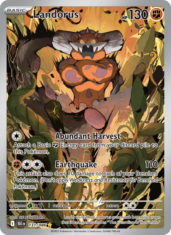 Landorus, Pokémon card