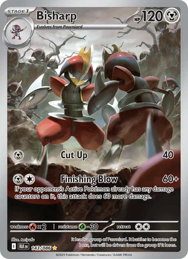 Bisharp, Pokémon card