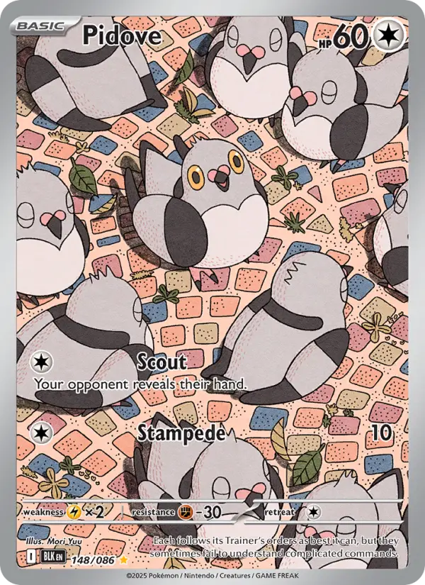 Pidove, Pokémon card