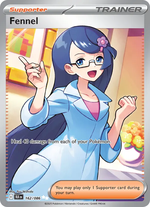 Fennel, Pokémon card