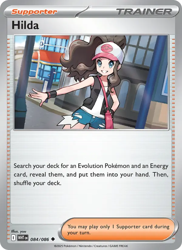 Hilda, Pokémon card