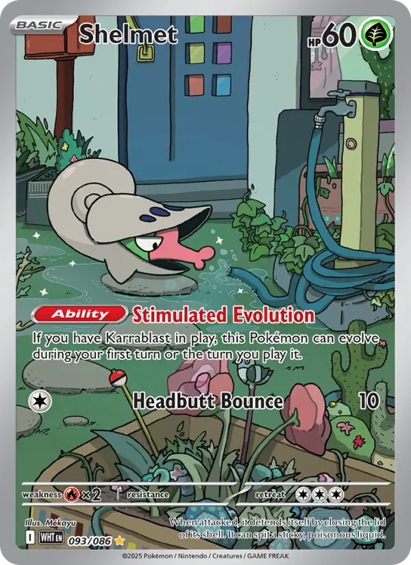 Shelmet, Pokémon card