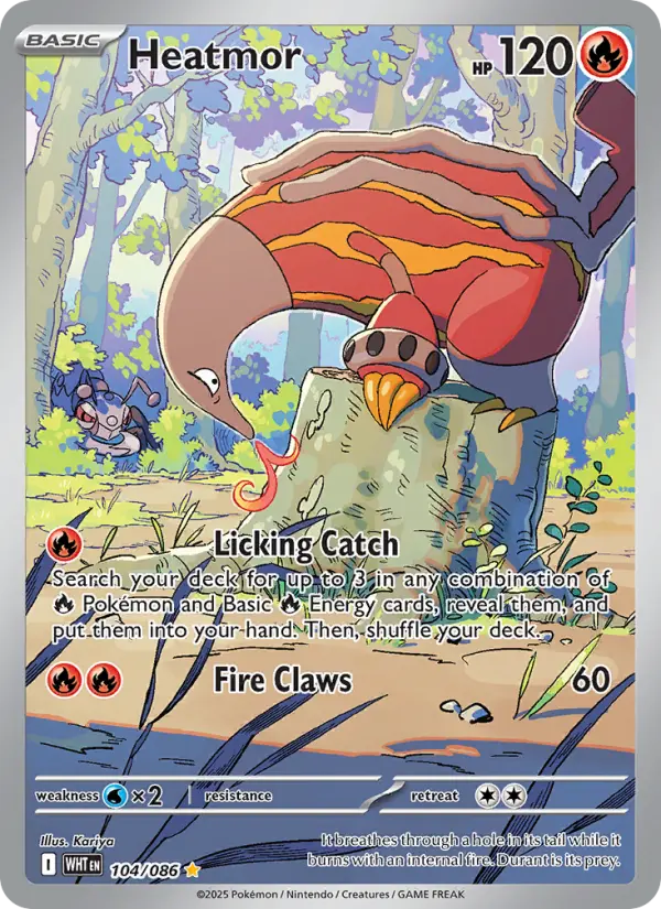 Heatmor, Pokémon card