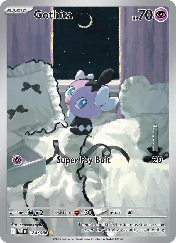 Gothita, Pokémon card