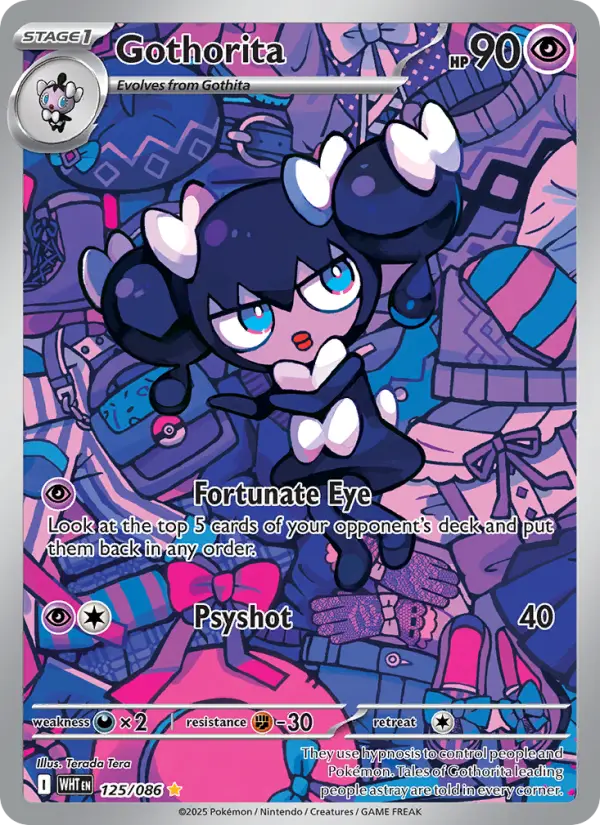 Gothorita, Pokémon card