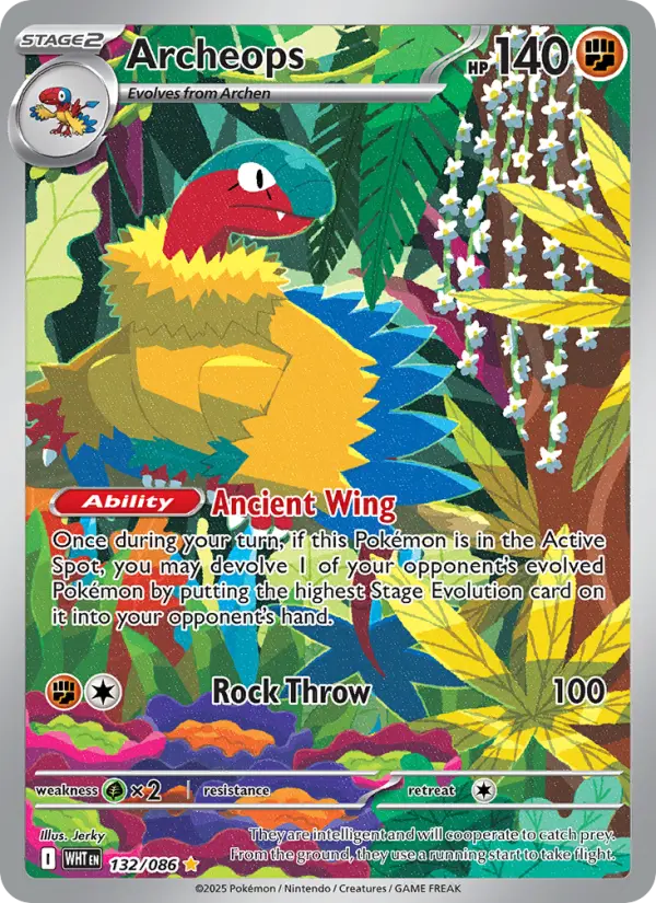 Archeops, Pokémon card