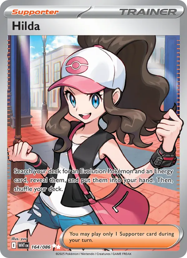 Hilda, Pokémon card