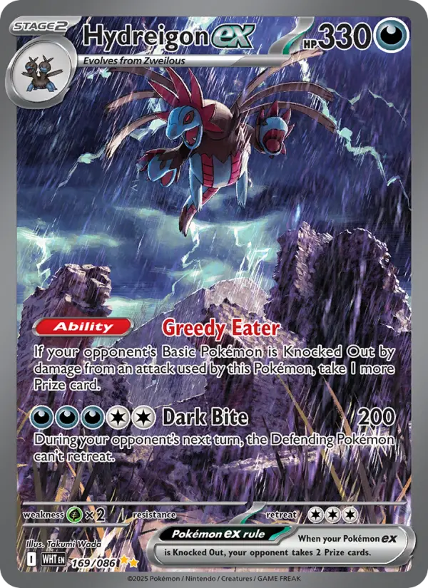 Hydreigon ex, Pokémon card