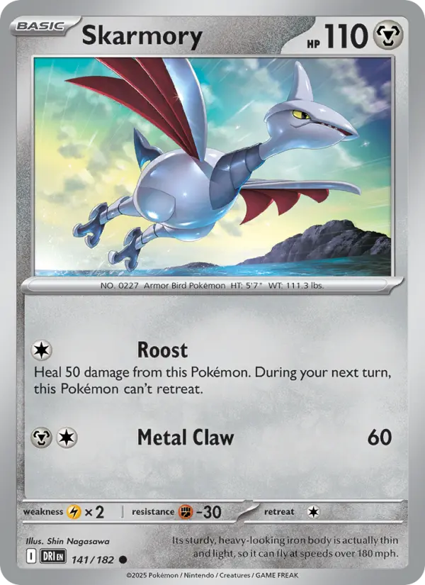 Skarmory, Pokémon card