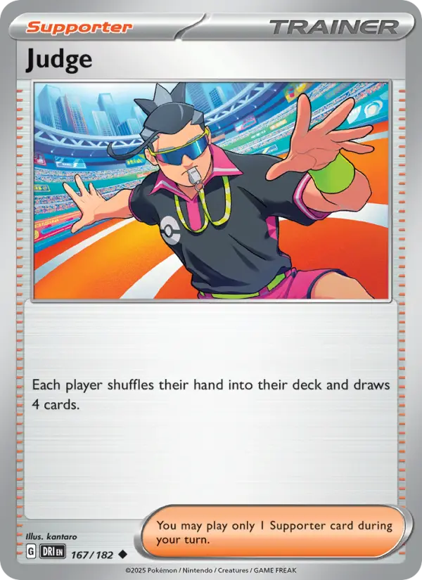Judge, Pokémon card