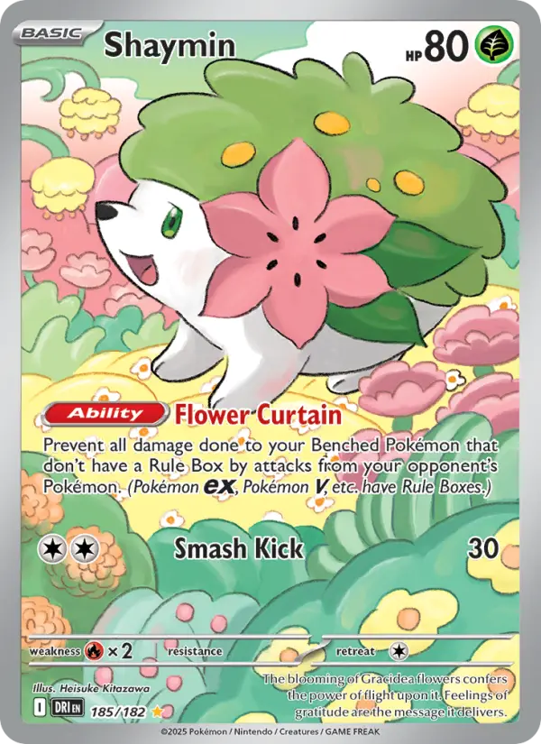 Shaymin, Pokémon card