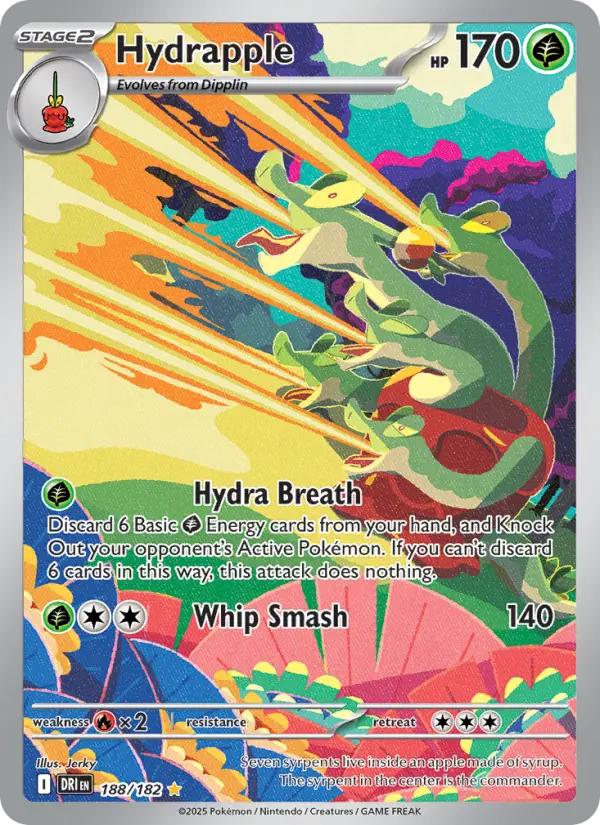 Hydrapple, Pokémon card