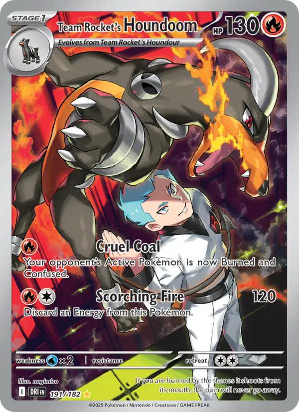 Team Rocket's Houndoom, Pokémon card