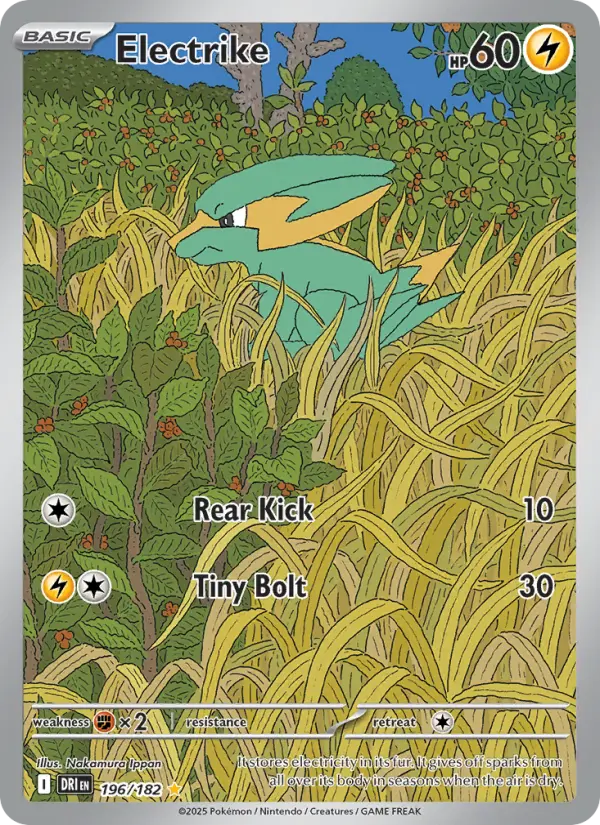 Electrike, Pokémon card