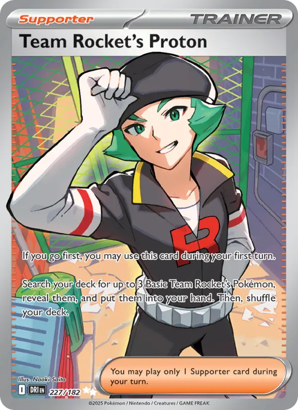 Team Rocket's Proton, Pokémon card