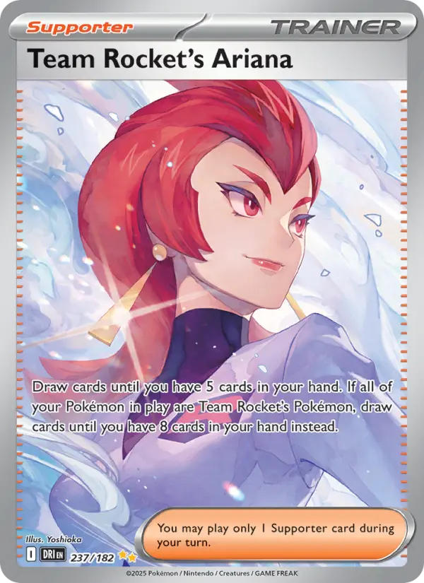 Team Rocket's Ariana, Pokémon card