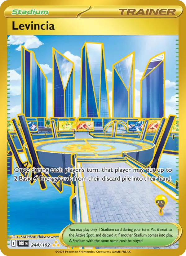 Levincia, Pokémon card