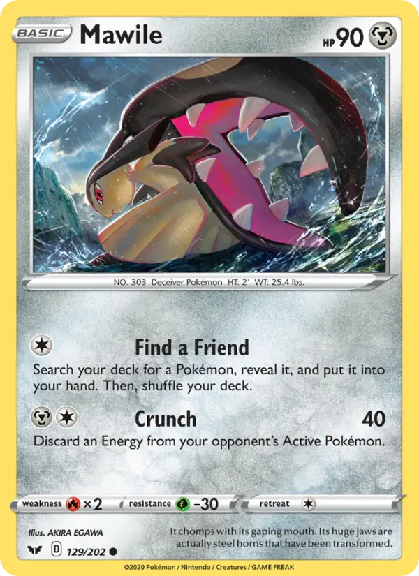 Mawile, Pokémon card
