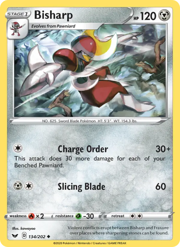 Bisharp, Pokémon card