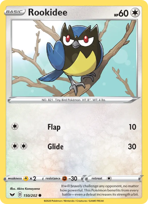 Rookidee, Pokémon card