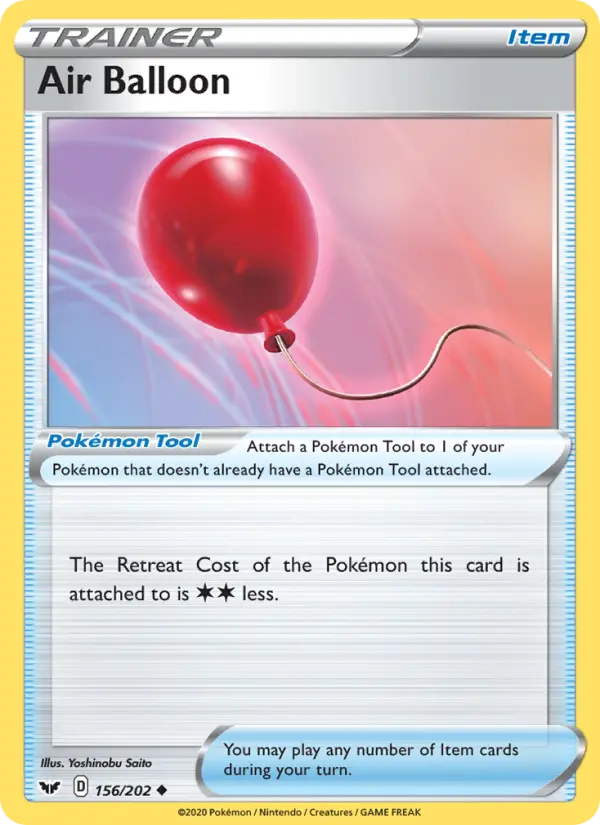 Air Balloon, Pokémon card