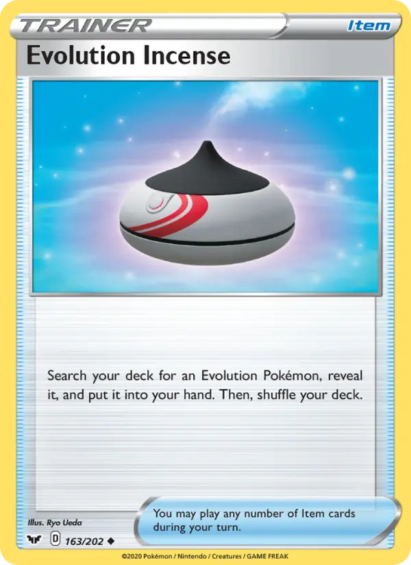 Evolution Incense, Pokémon card