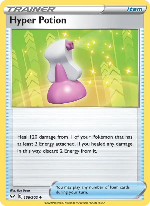 Hyper Potion, Pokémon card