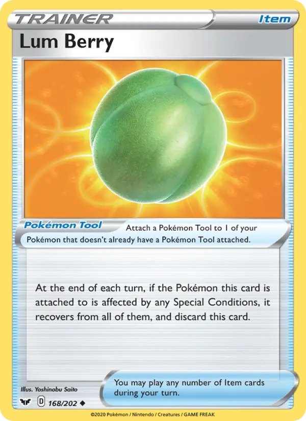 Lum Berry, Pokémon card