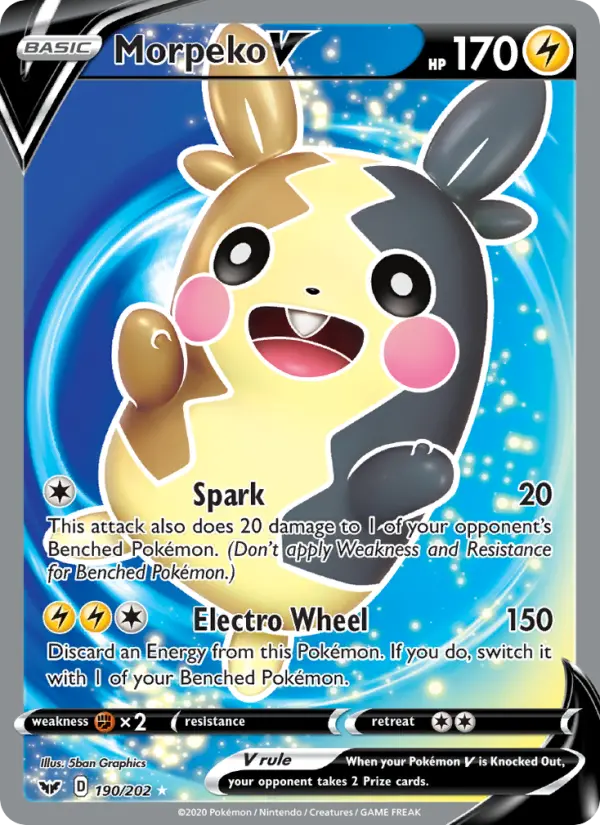 Morpeko V, Pokémon card