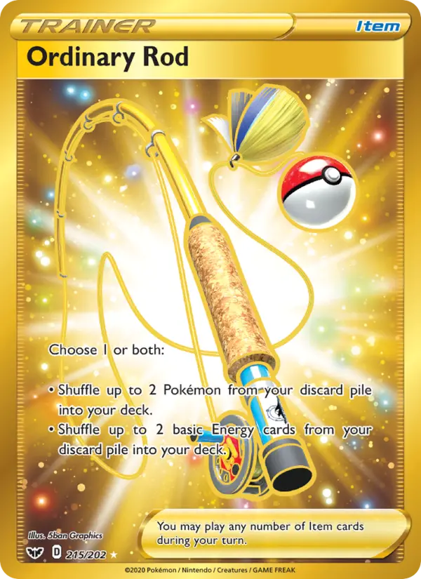 Ordinary Rod, Pokémon card