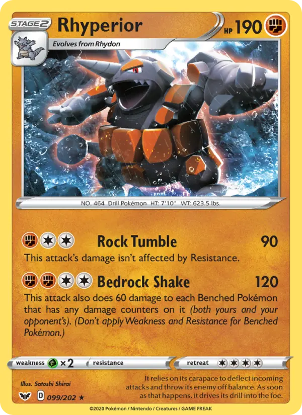 Rhyperior, Pokémon card